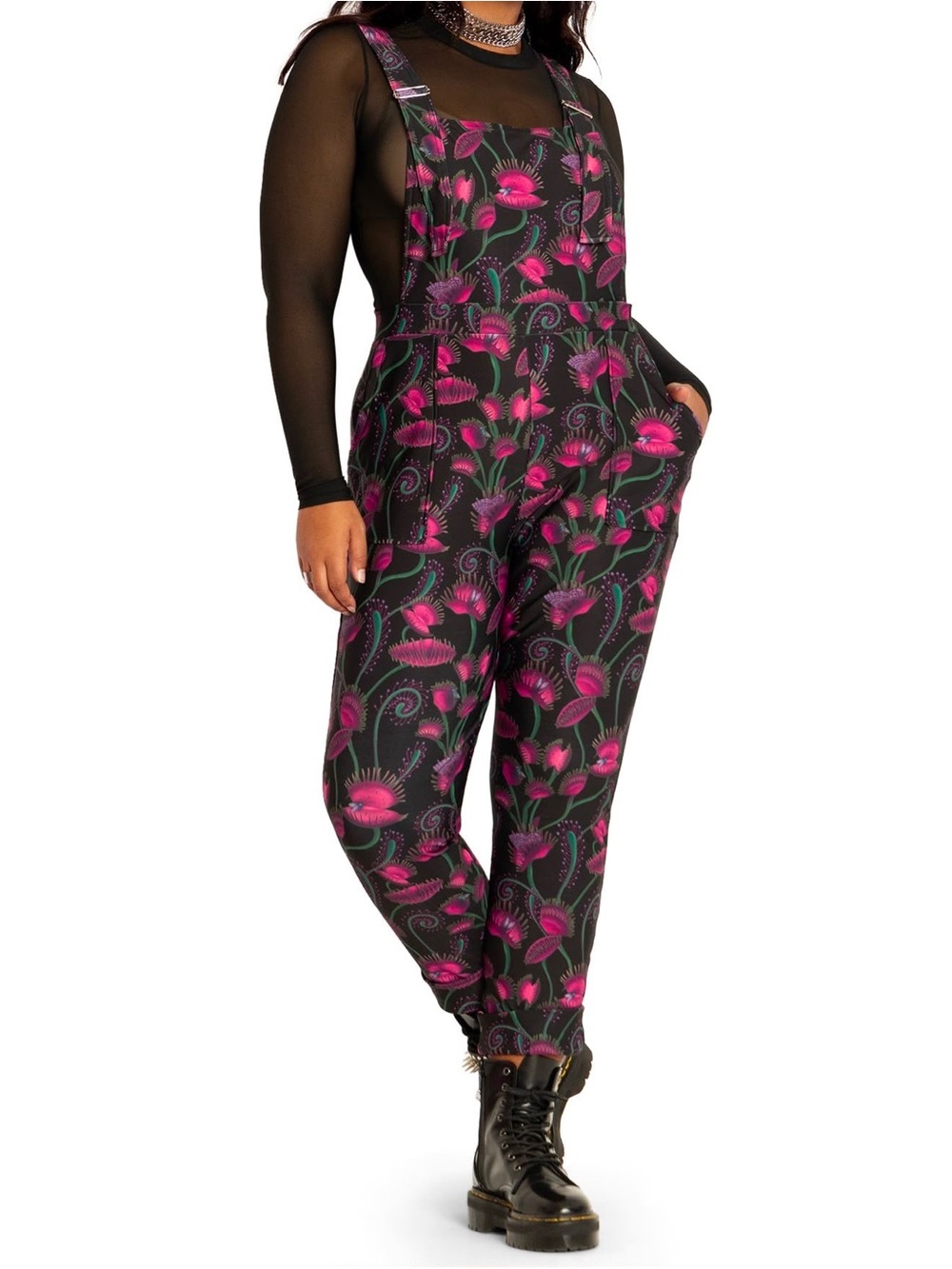 Blackmilk Limited Edition Eat Flies Overalls size M - Picture 5 of 11
